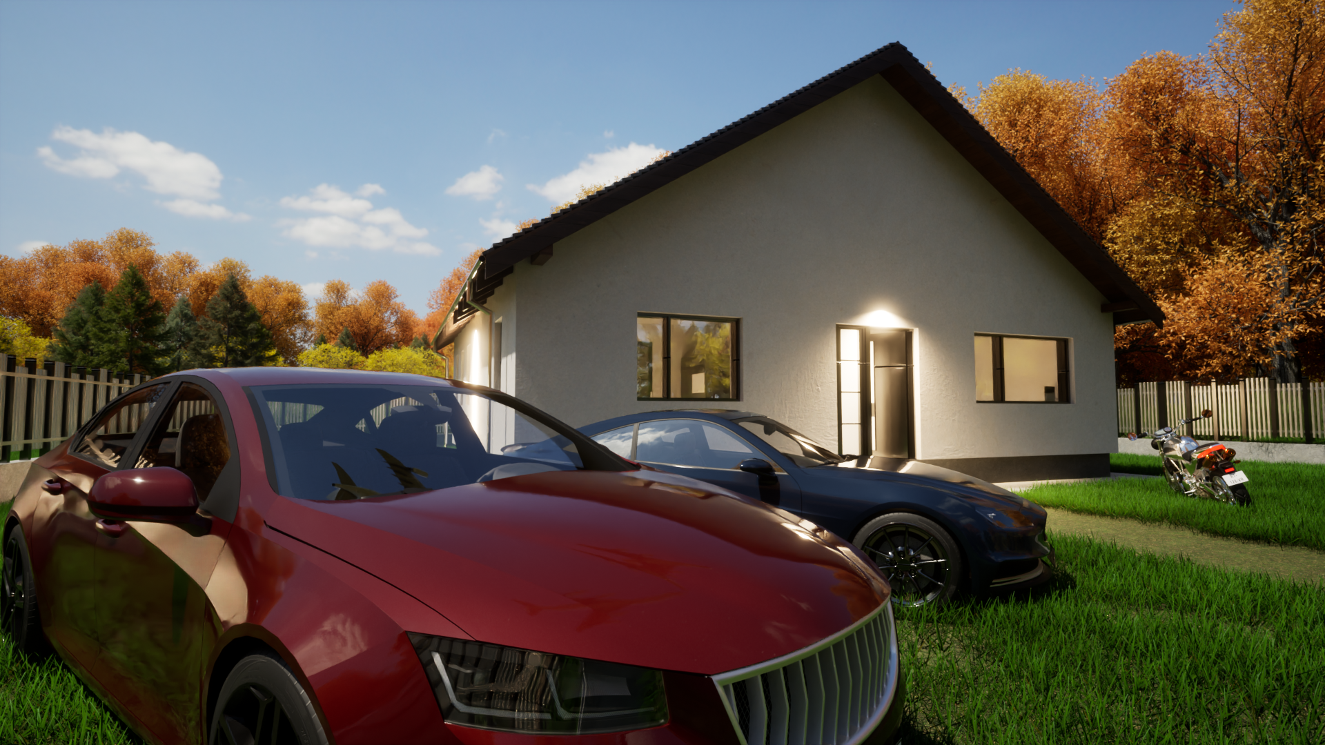 1 Floor Residential Building