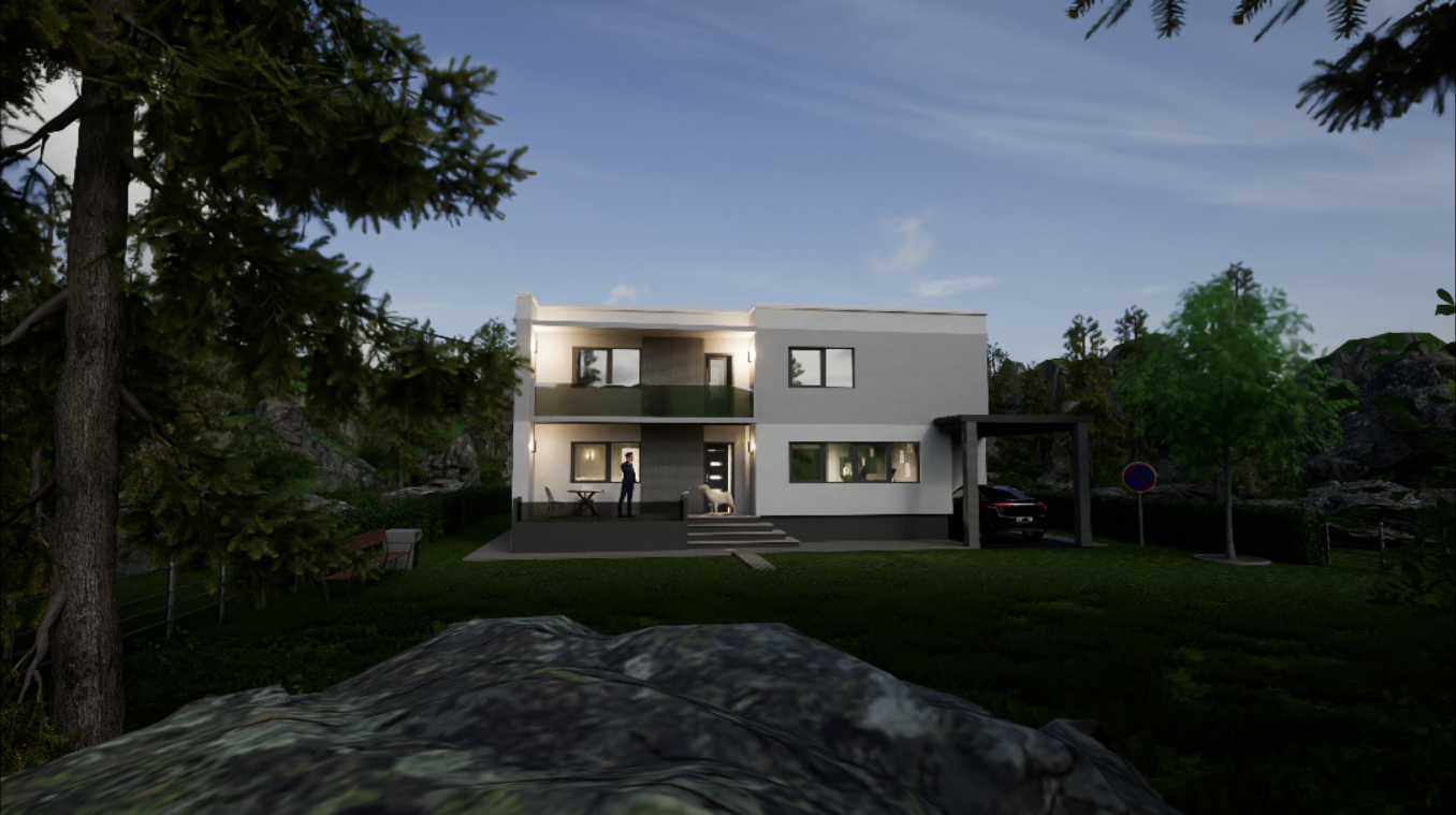 2 Floor Modern Home