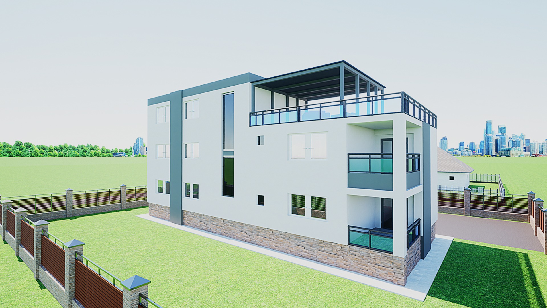 Back Exterior View
